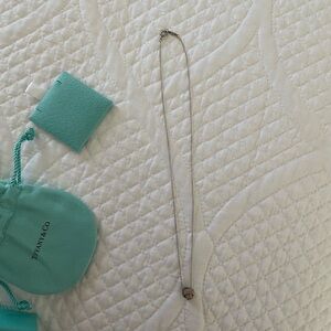 Tiffany & Co. Silver Necklace with Elegant Pendant